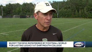 Football community remembers Dartmouth coach Buddy Teevens [upl. by Jeanie]