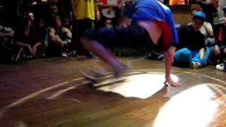 UK Bboy Champs 08 Footwork Battle 1 Ill Boogz TRock Doberman JustRoc [upl. by Ellerad936]