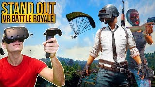 PUBG  PlayerUnknowns Battlegrounds in VR  Stand Out VR Battle Royale Alpha HTC Vive Gameplay [upl. by Taddeo]