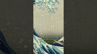 Hokusais The Great Wave of Kanagawa vasari arthistory hokusai [upl. by Ym]