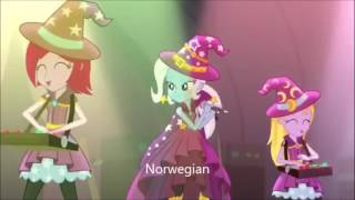 Multilanguage My Little Pony Equestria Girls Rainbow Rocks Tricks Up My Sleeve [upl. by Caril262]