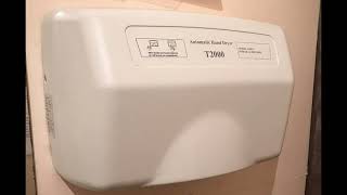 Saiwen Typhoon T2000 Hand Dryer at St Mary’s Church Whitby 🚻 Staff Toilet [upl. by Olsen]