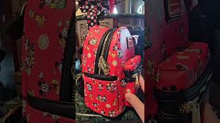 First look Disney Loungefly Backpack Mickey Minnie and Pluto [upl. by Romilly]