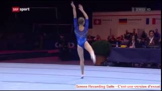 Daria Spiridonova  Floor  Swiss Cup 2014 [upl. by Iridissa]