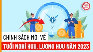 Chính Sách Mới Về Tuổi Nghỉ Hưu Lương Hưu Năm 2023  THƯ VIỆN PHÁP LUẬT [upl. by Lehcor148]