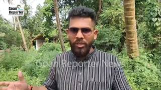 Goan Reporter News MLA Viresh Borkar comments on ongoing work of roads at St Andre constituency [upl. by Reisfield]