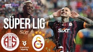 Antalyaspor vs Galatasaray  SÜPERLIG HIGHLIGHTS  101924  beIN SPORTS USA [upl. by Rheinlander486]