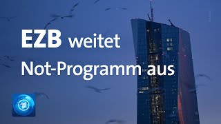 EZB stemmt sich mit weiteren Milliarden gegen CoronaKrise [upl. by Fernyak]