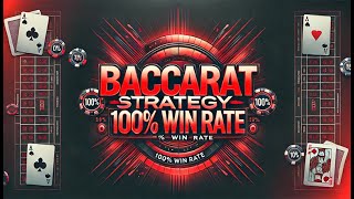 NEW 2025 Baccarat Strategy  How to WIN at Baccarat with 100 Winrate [upl. by Essex99]