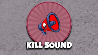 How to use kill sound gamepass in The Strongest Battlegrounds [upl. by Aititel]