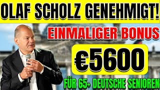 5600€ Zahlung für 60 Senioren Der Bonus der Deutschen Rentenversicherung am 27 Oktober erklärt [upl. by Ltsyrk]