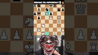 Mikhail Tal Farming God Level Moves chess mikhailtal [upl. by Anoirb583]