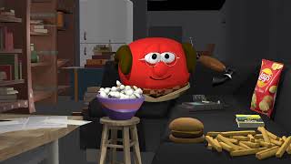 Bob Costanzas Answering Machine  VeggieTales Animation [upl. by Botti]