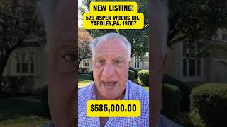 NEW LISTING 529 Aspen Woods Dr YardleyPa 19067 [upl. by Cantlon]