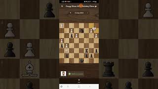 PRAGS 🥶✨️PUZZLE 🔥ON😮‍💨 CHESSCOM🔥✨️ praggnanandhaa chess [upl. by Bartholomeus]