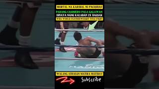 GRABE DINAYA PALA MORTAL NA KARIBAL NI PACQUIAO 2X BAGSAK PANALO PA [upl. by Uchish]