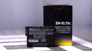 Nikon ENEL15c Battery Unboxing amp Counterfeit Talk [upl. by Ylevol575]