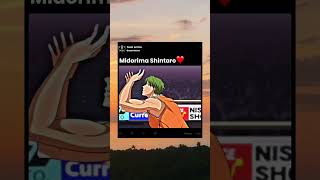 Midorima Shintaro❤️ midorima shintaro basketball anime animelover shorts [upl. by Yenohtna]