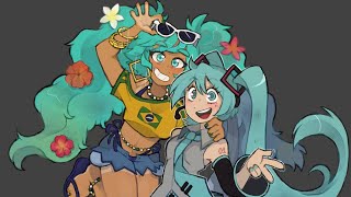 Tuzera  Himitsu Da Yo feat Hatsune Miku sub español [upl. by Nwahsyt229]