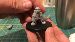 How to resin miniature poses by heating and manipulating them  Legio Custodes Aquilon Terminators [upl. by Ahsenwahs]