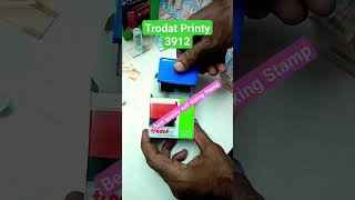 how to make trodat Printy 3912 for receipt only trodat youtubeshorts [upl. by Dlabihcra]