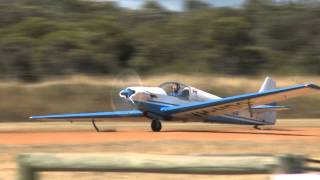 BOB GRIMSTEAD FOURNIER CROSSWIND LANDING [upl. by Marijane]