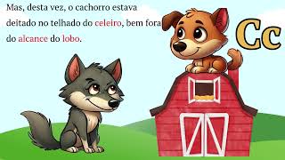 o cachorro e o lobo Letra C [upl. by Alywt]