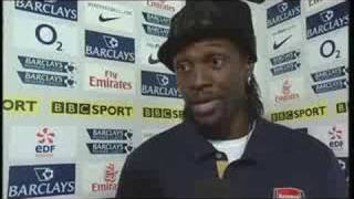 Arsenals Adebayor Interview [upl. by Massarelli479]