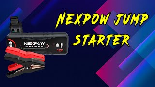 Unboxing the Nexpow Jump Starter Your Cars Ultimate Lifesaver [upl. by Euqinot410]