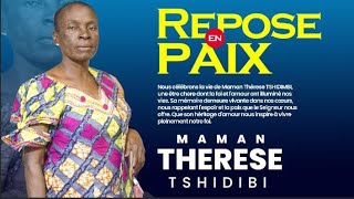 Les obsèques de MAMAN THÉRÈSE TSHIBIDI 🕊️🕊️🕊️🕊️🕊️💔💔💔💔💔💔 [upl. by Anelram]