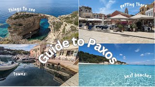 Paxos Guide All you need to know about the Greek island of Paxos getting there beaches villages [upl. by Jarid64]