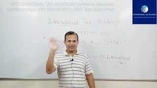 INTERNATIONAL TAX ACADEMY STTR  OECD Pillar 2  Part 1adit internationaltaxtransferpricingoecd [upl. by Riker]