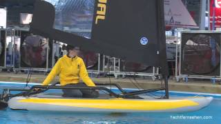 boot 2014 Wilfried Erdmann testet Tiwal 32  by Yachtfernsehencom [upl. by Ima]