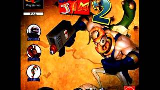 Earthworm Jim 2 PS1 Soundtrack  Level 1 Alternative Music The Crystal Method  Bad Stone [upl. by Yzzik]