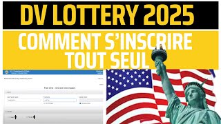 Inscription DVLOTTERY 2025  Tuto pour bien remplir le formulaire DS5501 [upl. by Darleen822]