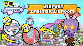 ALL NEW UPDATE😍 NEW AIRPORT amp PRINCIPALS ROOM in AVATAR WORLD ❤️ [upl. by Aliuqehs]