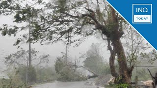 Typhoon Marce makes landfall over Cagayan  INQToday [upl. by Garnet101]