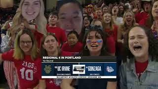 Gonzaga vs UC Irvine 03232024 NCAA Womens Basketball Tournament First Round [upl. by Iver965]