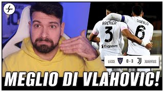 BREMER MVP GIOCATORE FANTASTICO  Pagelle Lecce Juventus 03 [upl. by Leff927]