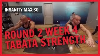 INSANITY MAX 30 Round 2 Week 4 Tabata Strength NC FIT CLUB [upl. by Lear]