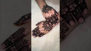 Simple mehandi design for beginners mehndi henna trendingshorts youtube video viralvideoart [upl. by Elery]