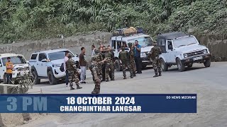 DD News Mizoram  Chanchinthar Langsar  18 October 2024  300 PM [upl. by Denby]