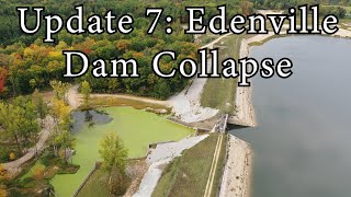 Update 7 Edenville Dam Collapse Wixom Lake Flood 2020  Aerial [upl. by Anchie]