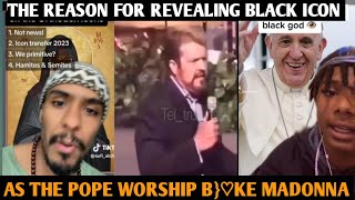 THE REASONS BEHIND THE REVEALING OF THE BLACK ICONTHE POPE WORSHIPPING THE BLCK MADONNA [upl. by Ojytteb]