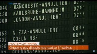 Money Talks Lufthansa flights grounded [upl. by Berlauda]