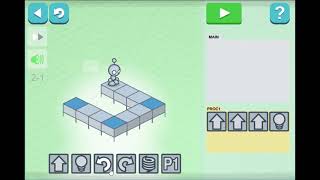 Hour of Code Lightbot  Level 21 Full Tutorial [upl. by Demakis263]