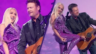 Watch Gwen Stefani and Blake Shelton’s LOVEDUP ACM Awards Duet of Purple Irises [upl. by Rocco161]