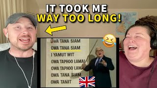 Americans React Two Ronnies Mispronunciation Sketch  Ronnie Barker 🤣 [upl. by Bej769]