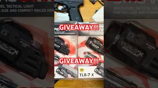 GIVEAWAY  2 Streamlight TLR7Xs [upl. by Liakim]