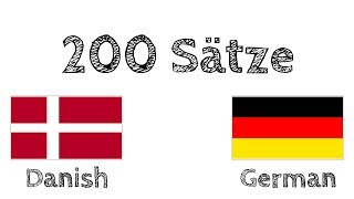 200 Sätze  Dänisch  Deutsch [upl. by Ahsats703]